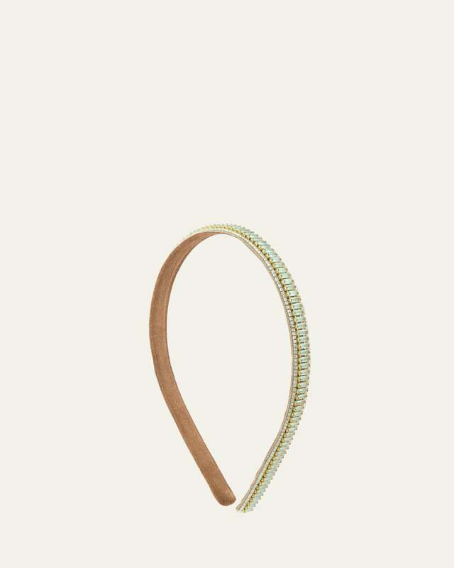 Yanci Beaded Glass Headband